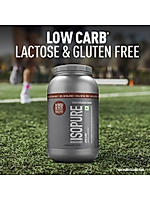 Isopure - Dutch Chocolate- 1Kg (Immune Support, Biotine) + 10% Extra Free and Optimum Nutrition (ON) Gold Standard Pre-Workout- 142.5g/15 single serve packs (Green Apple Flavor), For Energy, Focus, Power, Endurance & Performance