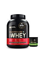 Gold Standard 100% Whey Protein Powder | Double Rich Chocolate | 5 lbs and Micronised Creatine Powder | Unflavoured | 250 g