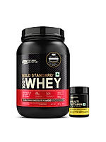 Gold Standard 100% Whey Protein Powder | Double Rich Chocolate | 2 lbs + Multivitamin for MEN- 60 Tablets