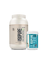 Purist Dream Combo - Isopure Unflavoured 1 Kg / 2.2 lbs + Isopure Collagen Peptides 250g