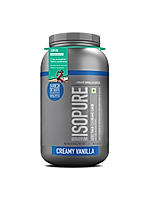 Isopure Whey Protein Isolate Powder with Vitamins for Immune Support - 2 kg (Creamy Vanilla)