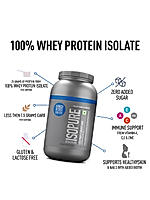 Isopure Whey Protein Isolate Powder with Vitamins for Immune Support - 2 kg (Creamy Vanilla)