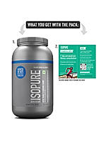 Isopure Whey Protein Isolate Powder with Vitamins for Immune Support - 2 kg (Creamy Vanilla)