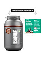 Isopure Whey Protein Isolate Powder with Vitamins for Immune Support - 2kg (Dutch Chocolate)