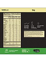 Serious Mass Weight Gainer - Vanilla flavour - 5KG