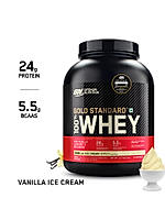 Gold Standard 100% Whey Protein Powder | Vanilla Ice Cream | 5 lbs