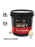 Gold Standard 100% Whey Protein Powder | Vanilla Ice Cream | 4 kg
