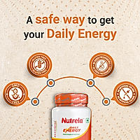 Patanjali Nutrela Daily Energy - Organic B Complex 30 Capsules (Pack of 1)