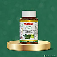 Patanjali Nutrela Natural Spirulina 60 Tablets (Pack of 1)