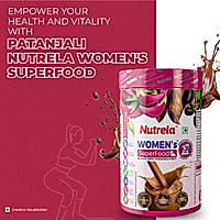 Patanjali Nutrela Women Superfood - Chocolate Flavor - 400g (Pack of 1)