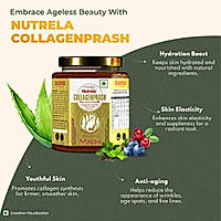 Patanjali Collagen Prash - Advanced Anti Ageing Formula for Men and Women - 400g (Pack of 1)