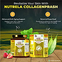 Patanjali Collagen Prash - Advanced Anti Ageing Formula for Men and Women - 400g (Pack of 1)