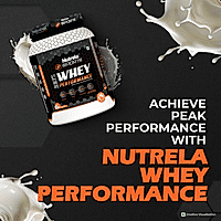 Patanjali Nutrela Sports  100% Whey Performance Malai Kulfi-1KG