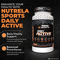 Patanjali Nutrela Sports Daily Active (90 Capsule) | (Exp. June)