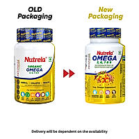 Patanjali Nutrela Omega 3 6 7 & 9 - 60 Capsules (Pack of 1)
