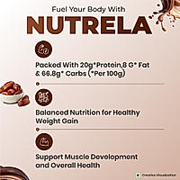 Patanjali Nutrela Weight Gain - Chocolate Flavour - 1Kg (Pack of 1)