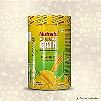 Patanjali Nutrela Weight Gain - Mango Flavour - 500g