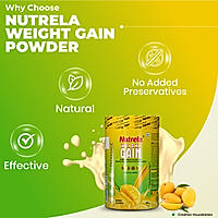 Patanjali Nutrela Weight Gain - Mango Flavour - 500g