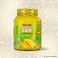 Patanjali Nutrela Weight Gain - Mango Flavour - 1Kg