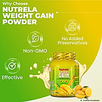Patanjali Nutrela Weight Gain - Mango Flavour - 1Kg