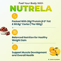 Patanjali Nutrela Weight Gain - Mango Flavour - 1Kg