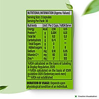 Patanjali Nutrela Vitamin C + Zinc 60 Tablets (Pack of 1)
