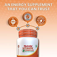 Patanjali Nutrela Vitamin B-Complex 30 Capsules (Pack of 1)