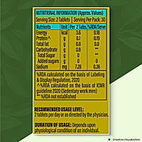 Patanjali Nutrela Moringa 60 Tablets (Pack of 1)