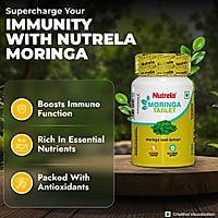 Patanjali Nutrela Moringa 60 Tablets (Pack of 1)