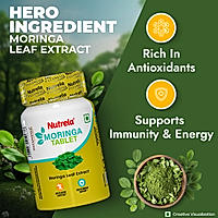 Patanjali Nutrela Moringa 60 Tablets (Pack of 1)