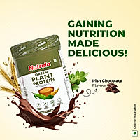 Patanjali Nutrela Green Plant Protein - Irish Chocolate - 500g