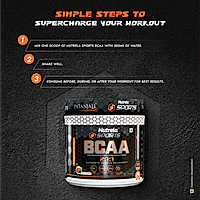 Nutrela Sports BCAA - 300g - Spicy Guava Flavor