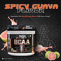 Nutrela Sports BCAA - 300g - Spicy Guava Flavor