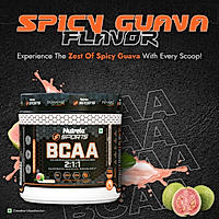 Nutrela Sports BCAA - 300g - Spicy Guava Flavor
