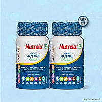 Patanjali Nutrela Daily Active Multivitamin 30 X 2 Capsules (Pack of 2)