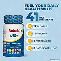 Patanjali Nutrela Daily Active Multivitamin 30 X 2 Capsules (Pack of 2)