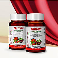 Patanjali Nutrela Iron Complex Natural 30 X 2 Capsules (Pack of 2)