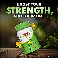 Patanjali Nutrela Vitamin B12 - 30 X 2 Veg Capsules (Pack of 2)