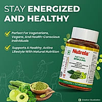 Patanjali Nutrela Natural Spirulina 60 X 2 Tablets (Pack of 2)