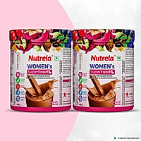 Patanjali Nutrela Women Superfood - Chocolate Flavor - 400g X 2 (Pack of 2)