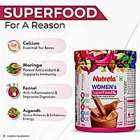 Patanjali Nutrela Women Superfood - Chocolate Flavor - 400g X 2 (Pack of 2)