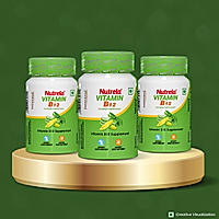 Patanjali Nutrela Vitamin B12 - 30 X 3 Veg Capsules (Pack of 3)