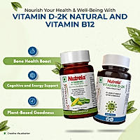 Patanjali Nutrela Vitamin D2K + B12 (Combo)