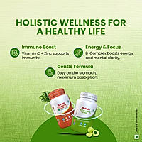 Patanjali Nutrela Vitamin C & Zinc + B - Complex (Combo)