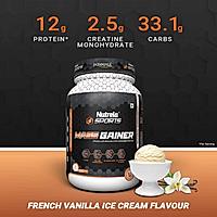 Patanjali Nutrela Sports Mass Gainer French Vanilla-1KG