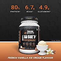 Patanjali Nutrela Sports Whey Performance French Vanilla-1KG
