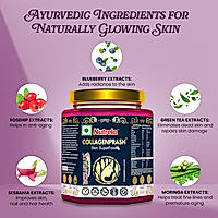 Patanjali Collagen Prash - Advanced Anti Ageing Formula for Men and Women - 400g (Pack of 1)