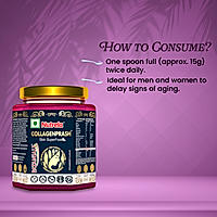 Patanjali Collagen Prash - Advanced Anti Ageing Formula for Men and Women - 400g (Pack of 1)