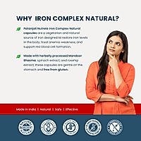 Patanjali Nutrela Iron Complex Natural (Pack of 1)