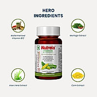 Patanjali Nutrela Vitamin B12 - 30 Veg Capsules (Pack of 1)